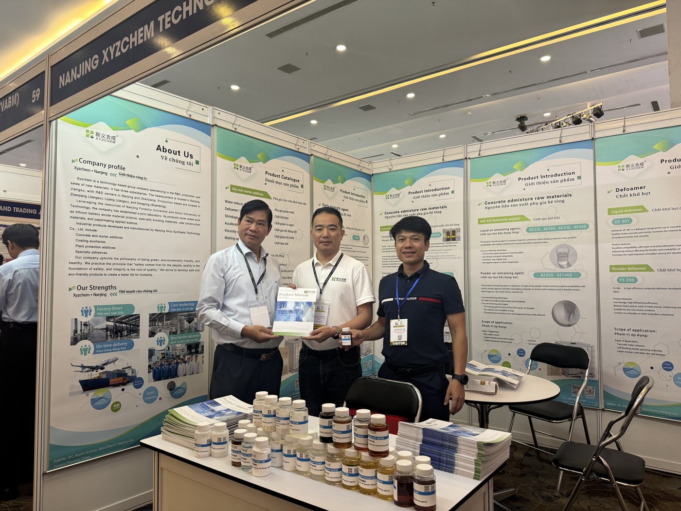 Nanjing XYZCHEM introduces admixture solutions to customers and partners